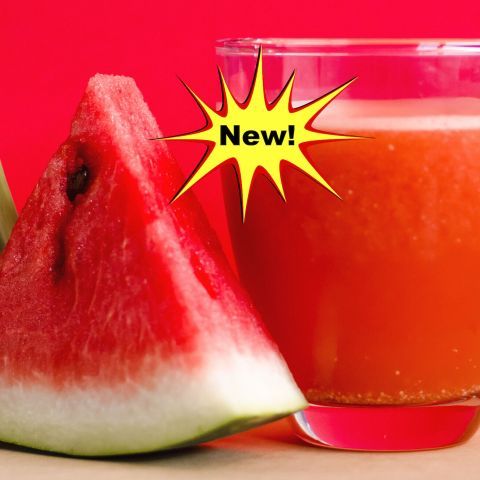 Natürlicher Bio-Wassermelonensaft